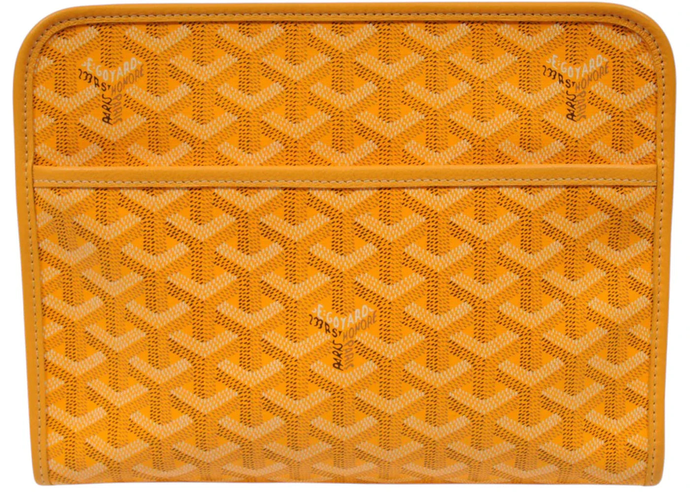 Goyard Jouvence Toiletry Bag PM Yellow