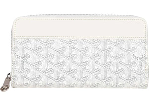 Goyard Matignon Wallet GM White