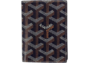 Goyard Saint Marc Card Holder Navy Blue