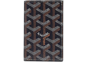 Goyard Saint Pierre Card Holder Navy Blue