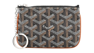 Goyard Sénat Nano Key Pouch Black/Tan