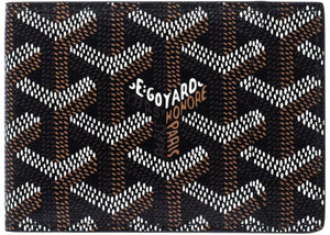 Goyard Victorie Insert Card Holder Black