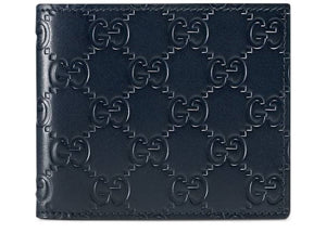 Gucci Bifold Wallet Signature Blue