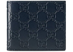 Gucci Bifold Wallet Signature Blue