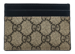 Gucci Card Case Supreme Beige/Black