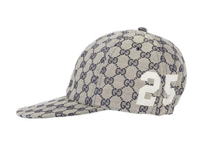 Gucci GG Canvas Baseball Cap Beige/Navy