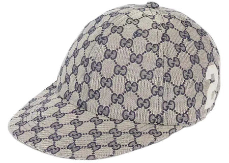 Gucci GG Canvas Baseball Cap Beige/Navy