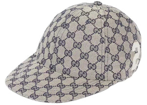 Gucci GG Canvas Baseball Cap Beige/Navy