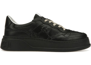 Gucci GG Embossed Black Leather
