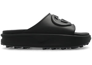 Gucci Interlocking G Slide Black