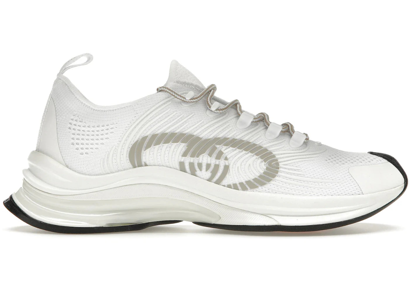 Gucci Run White Grey Black