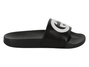 Gucci Slide Interlocking G Black White (Kids)