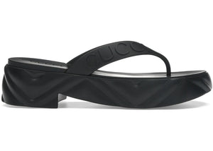 Gucci Thong Platform Sandal Black (Women's)