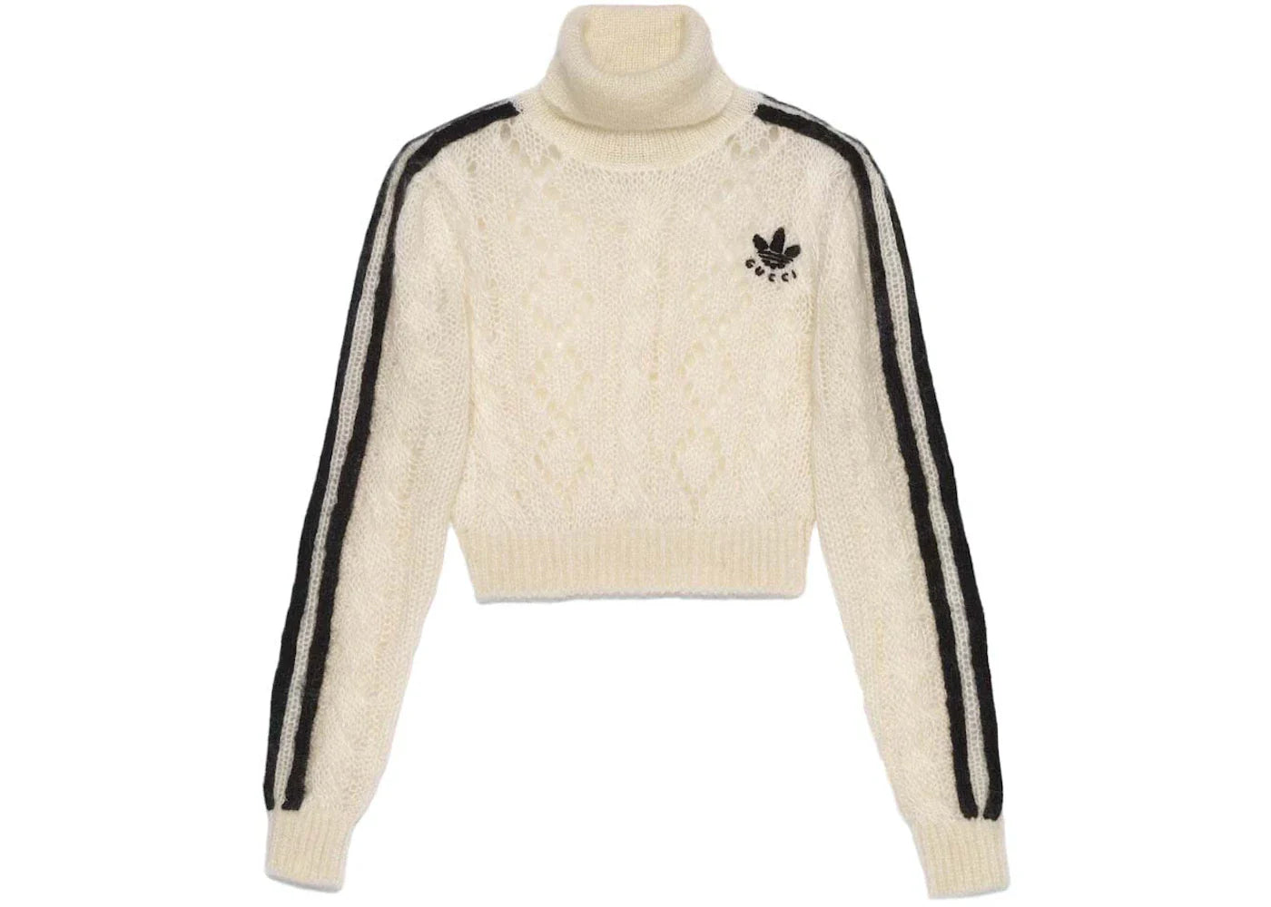 Gucci x adidas Mohair Knit Sweater Ivory