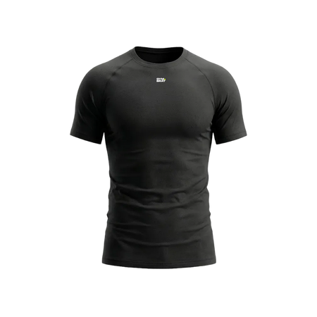 Gymbrat Raglan Basic Black Tee