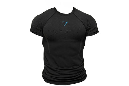 Gymshark Onyx 5.0 Seamless T-shirt Black/Onyx Grey