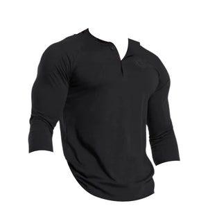GYMSHARK MEN LEGACY HENLEY Slim Fit