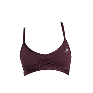 GYMSHARK RUCHED STRAPPY SPORTS BRA Light Support