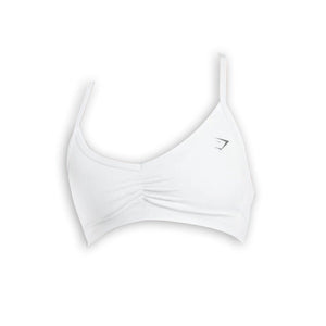 GYMSHARK RUCHED STRAPPY SPORTS BRA Light Support