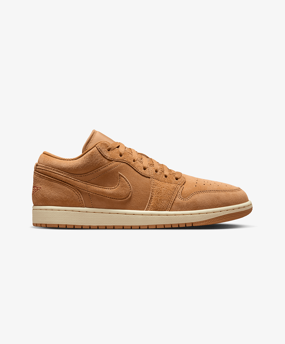 Air Jordan JORDAN | AIR JORDAN 1 LOW SE { FLAX/FLAX - VARSITY RED - MUSLIN