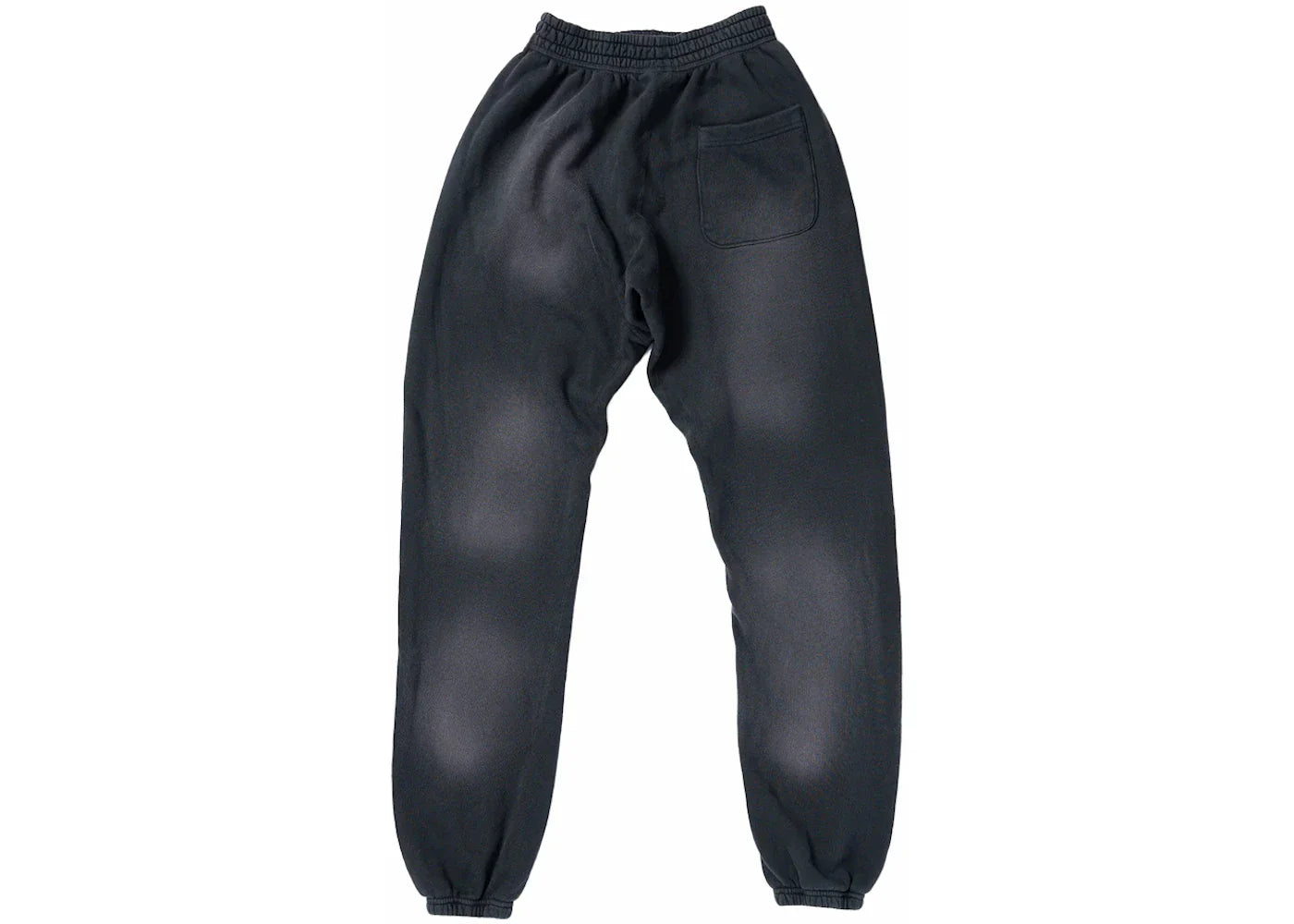 Hellstar No Guts No Glory Closed Elastic Bottom Sweatpants Midnight Dye Black