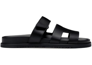 Hermes Chypre Sandal Noir Calfskin Leather (Women's)