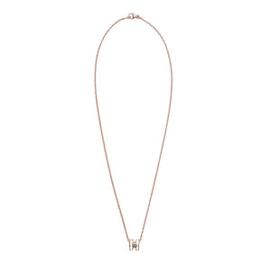 Hermes Mini Pop H Pendant Marron Glace