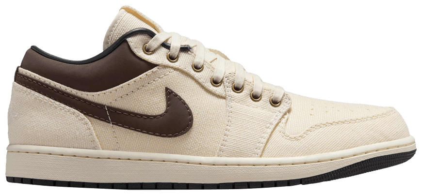 Air Jordan 1 Low Premium Ivory Baroque Brown