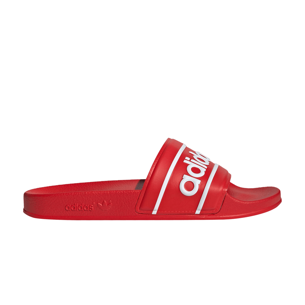 Adidas Adilette Slide Red White