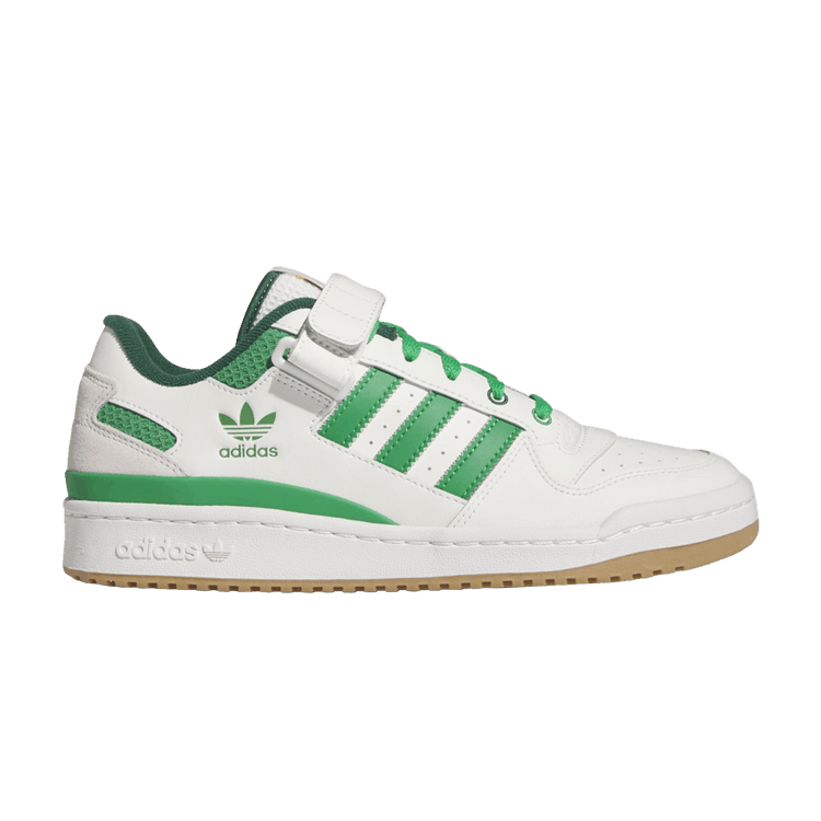 Forum Low White Green Gum