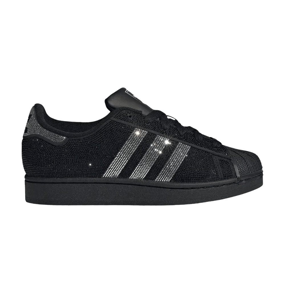 adidas Wmns Superstar 2 'Rhinestone Black Silver'