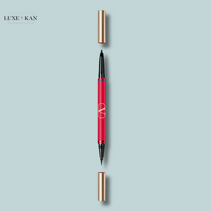 VALENTINO BEAUTY Twin Liner double-ended eyeliner Black and Rosso 0.5ml