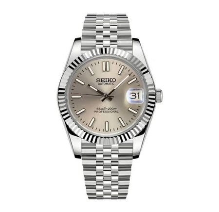 Seiko Date Just Classic Bronze 36'mm Automatic Homage Mod Watch
