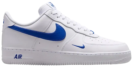 Nike Air Force 1 Low '07 'Carbon Fiber Swoosh - White Game Royal'