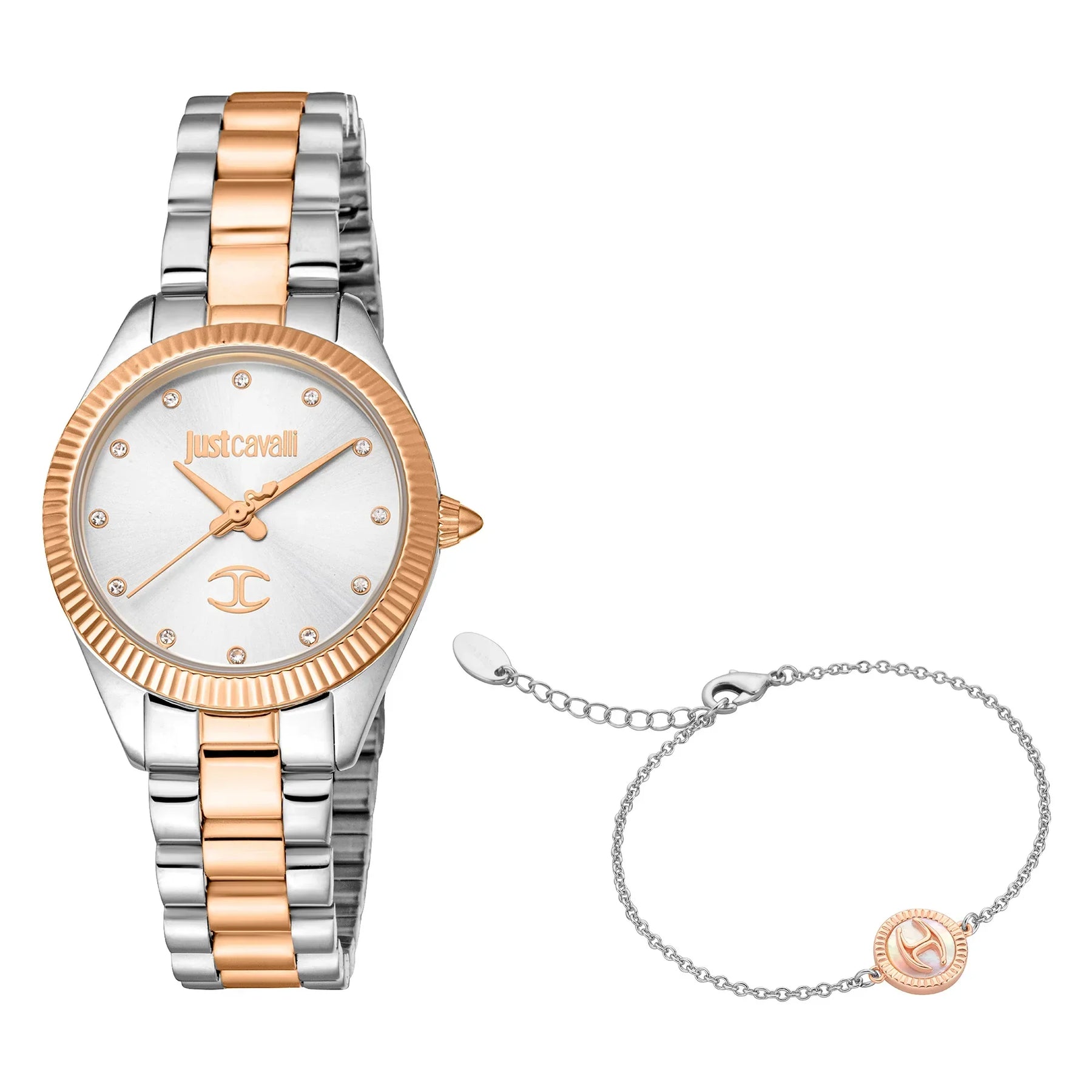 Pacentro Two Tones RG Silver