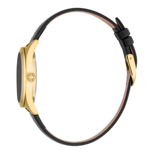 Luna Leather Black YG Black
