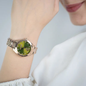 Luna Rose Gold Green