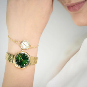 Brave Snake Yellow Gold Green
