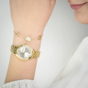Lovestruck Valentines Yellow Gold Silver