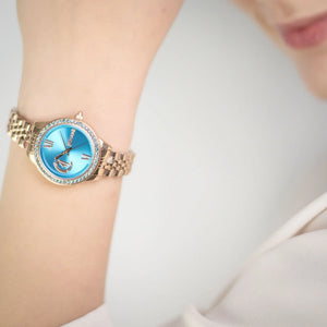 Forward Rose Gold Turquoise