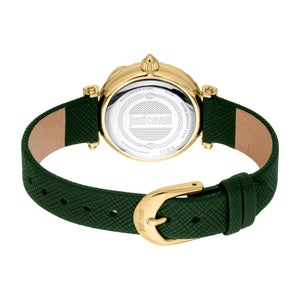 Mistero Snake Leather Yellow Gold Green
