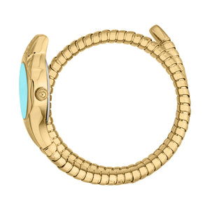 Fiore Yellow Gold Turquoise