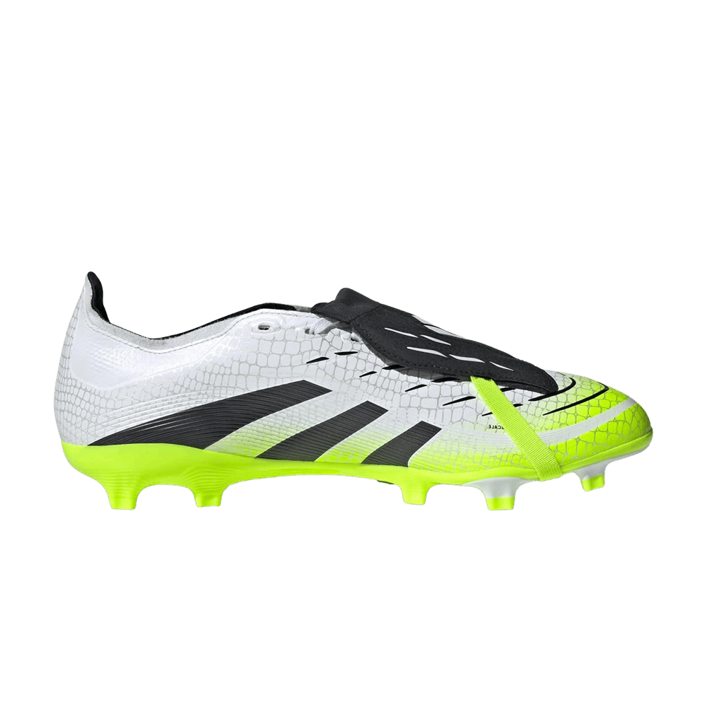 Adidas Predator League Foldover Tongue FG MG Cloud White Lucid Lemon