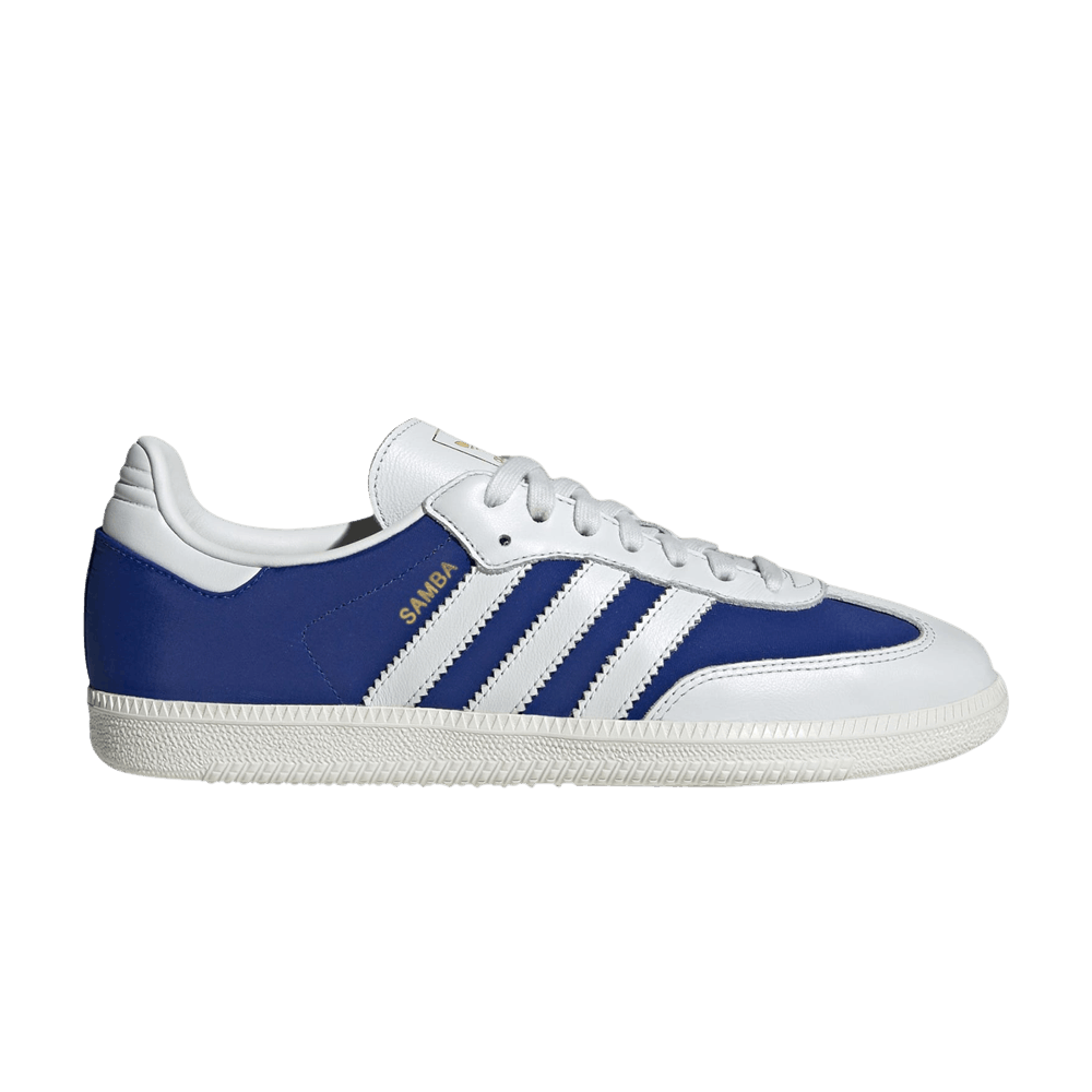 Adidas Samba OG Crystal White Royal Blue