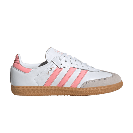 Adidas Samba OG J White Semi Pink Spark