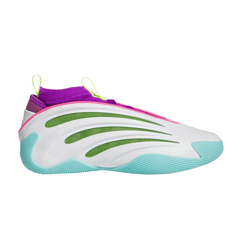 Adidas Harden x Jalen Williams Vol. 9 White Lucid Lime Pink