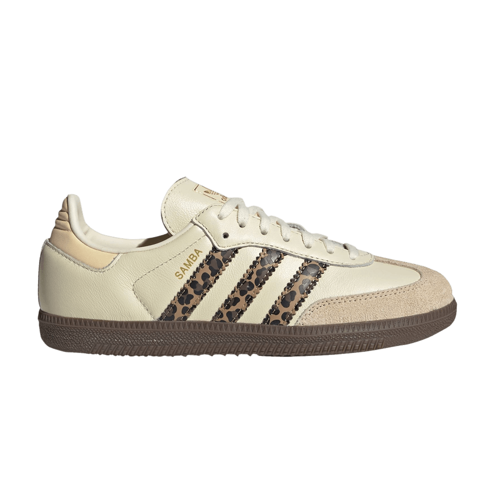 Adidas Samba OG J Leopard