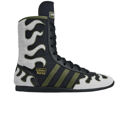 Brain Dead x adidas Japan High Black Olive