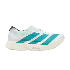 Adidas Adizero Adios Pro 4 White Pure Teal