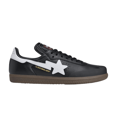 BAPE x adidas Samba Black White Gum